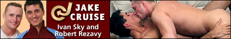 Jake Cruise masculine men gay sex, first-time, bareback
